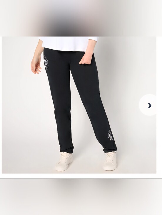 The Quaker Factory Pants - Quacker Factory Pull Up Black Pants Size XS spider Web Halloween Goth Punk Witch